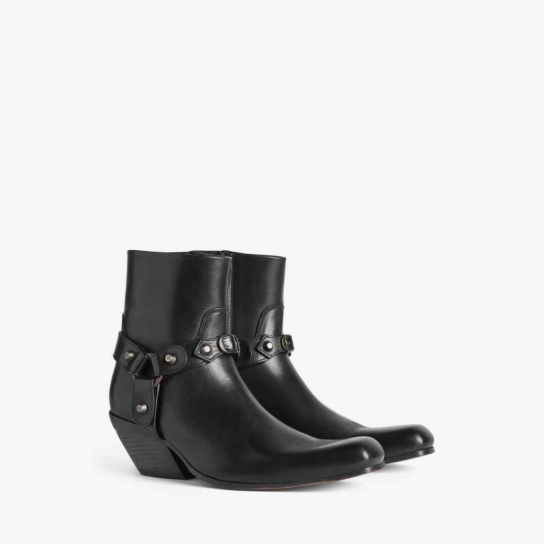 Women's Memphis Bootie With Harness in Black