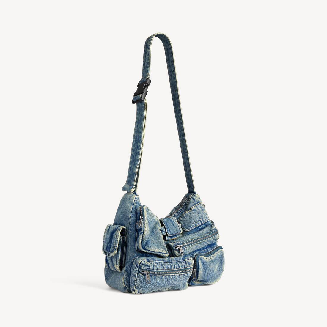 Men's Superbusy Messenger Bag in Vintage Blue