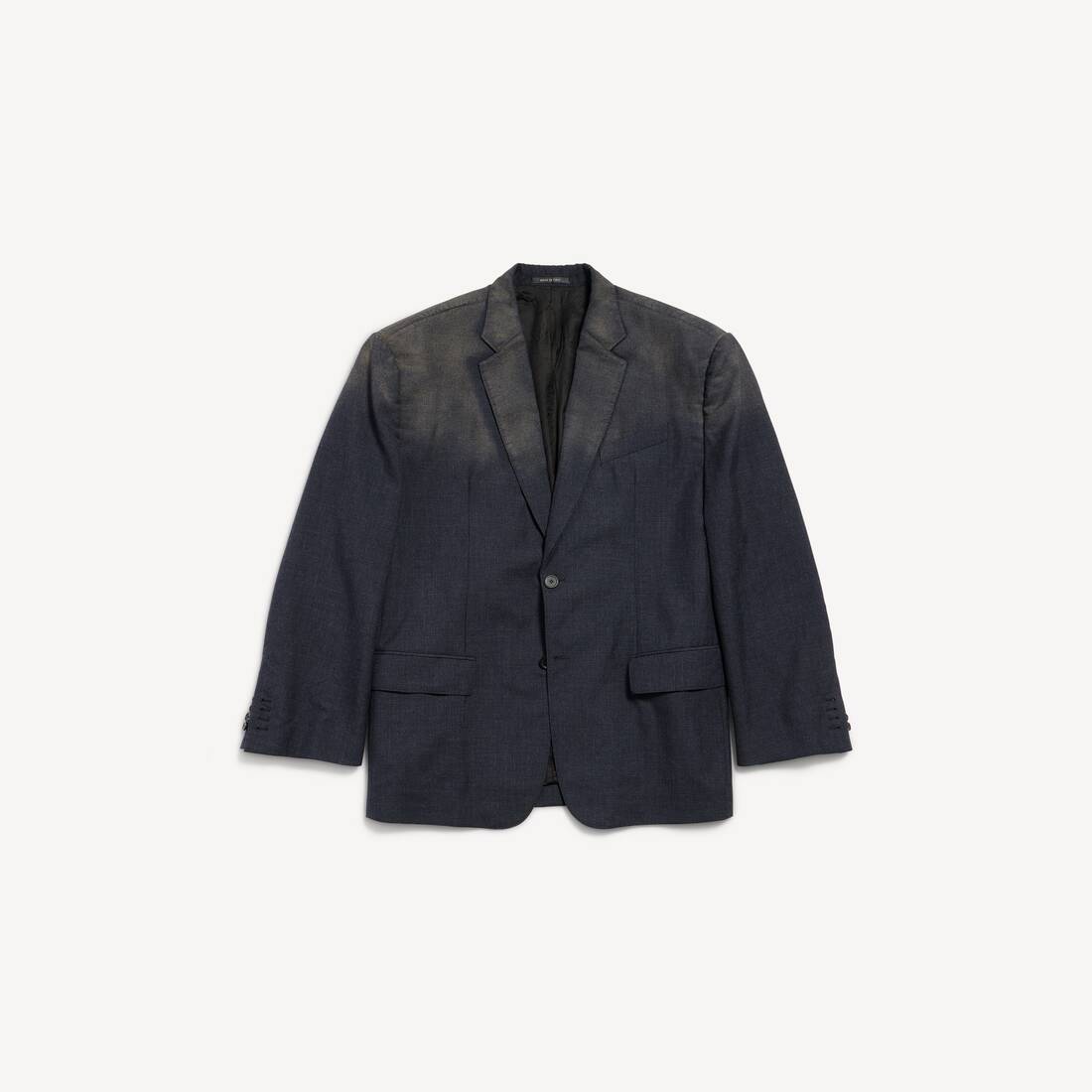 Men's Faded Tailored Jacket Large Fit in Anthracite