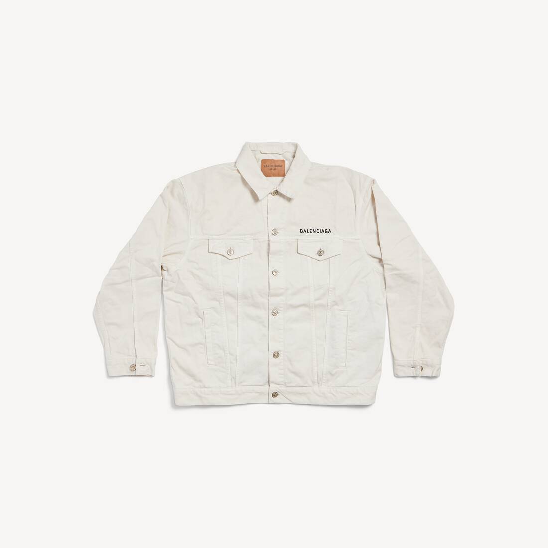 Denim Jacket Regular Fit in White