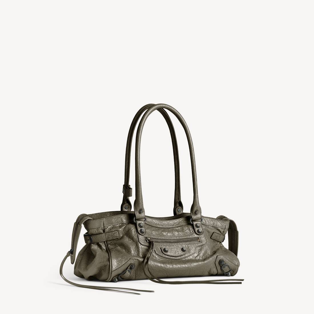 Women's Le City Bag East-west in Army Green