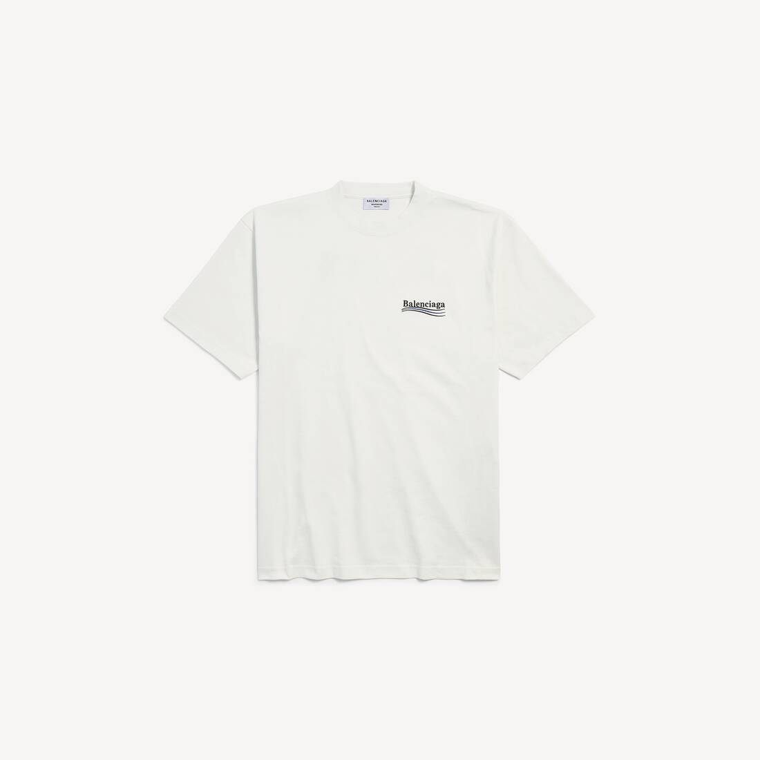 Women's Political Campaign T-shirt Large Fit in White