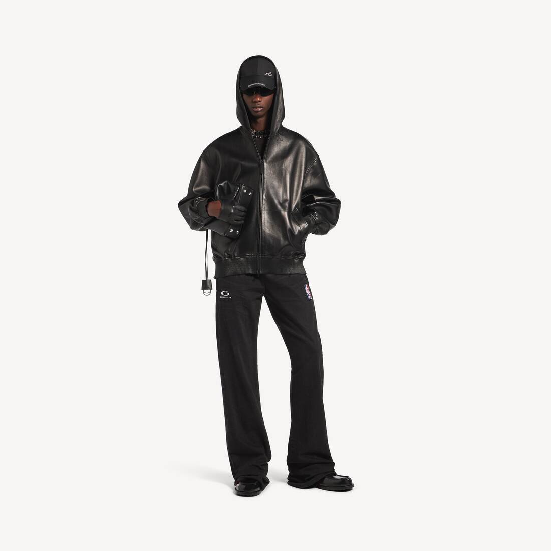 Men's Balenciaga | Nba Collaboration Pants in Lightweight Black