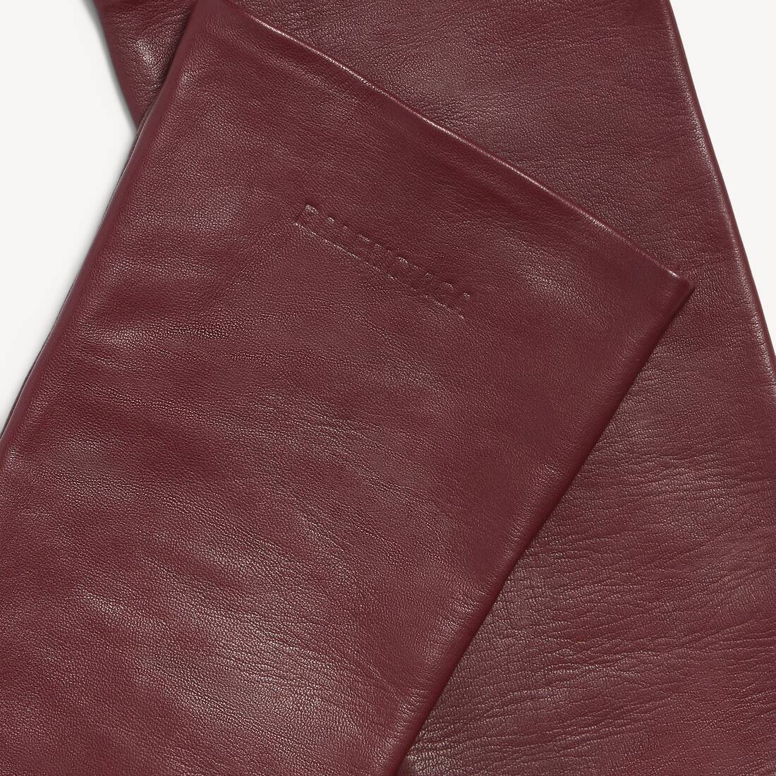 Women's Long Gloves in Burgundy