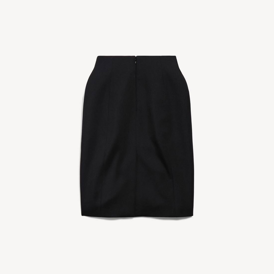 Women's Hourglass Midi Skirt in Black
