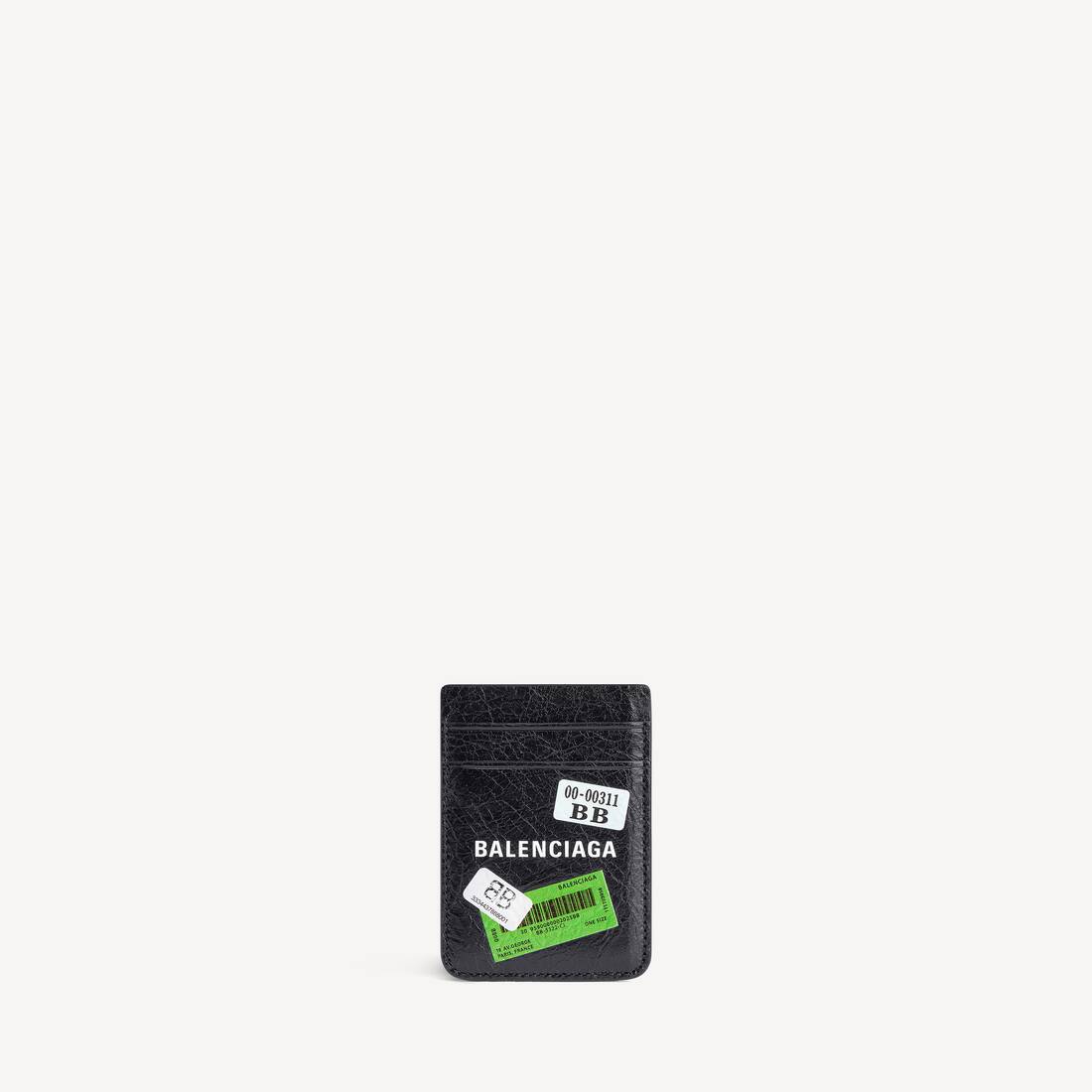 Men's Cash Magnet Card Holder in Black/multicolor