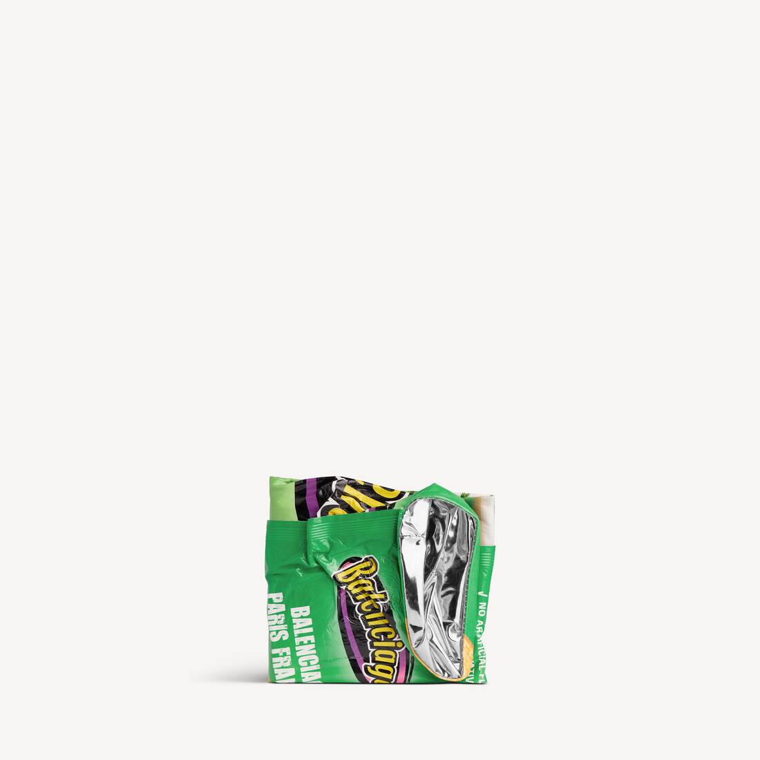 Men's Chips Square Folded Wallet in Green