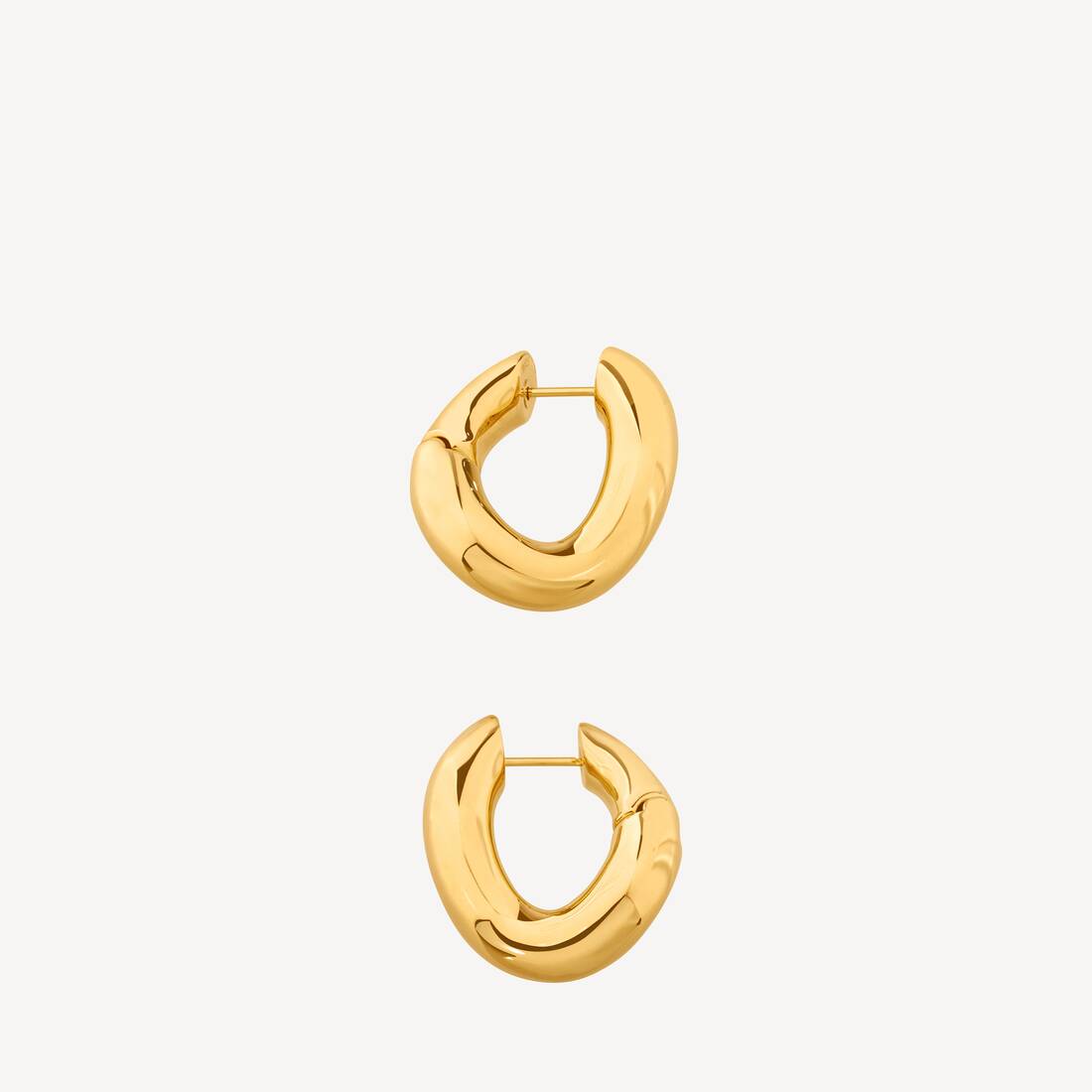 Women's Loop Earrings in Gold