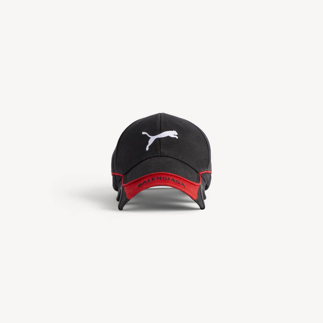 Balenciaga I Puma Cap in Black/red