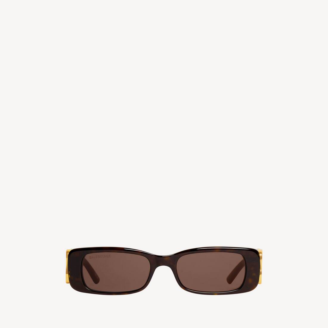 Women's Dynasty Rectangle Sunglasses in Brown