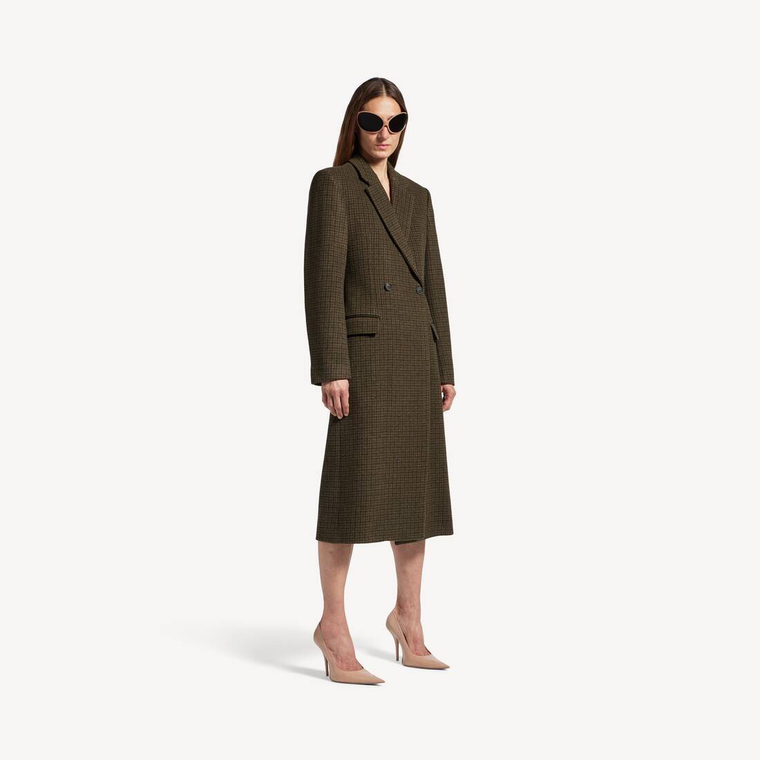 Women's Standard Coat in Khaki/brown