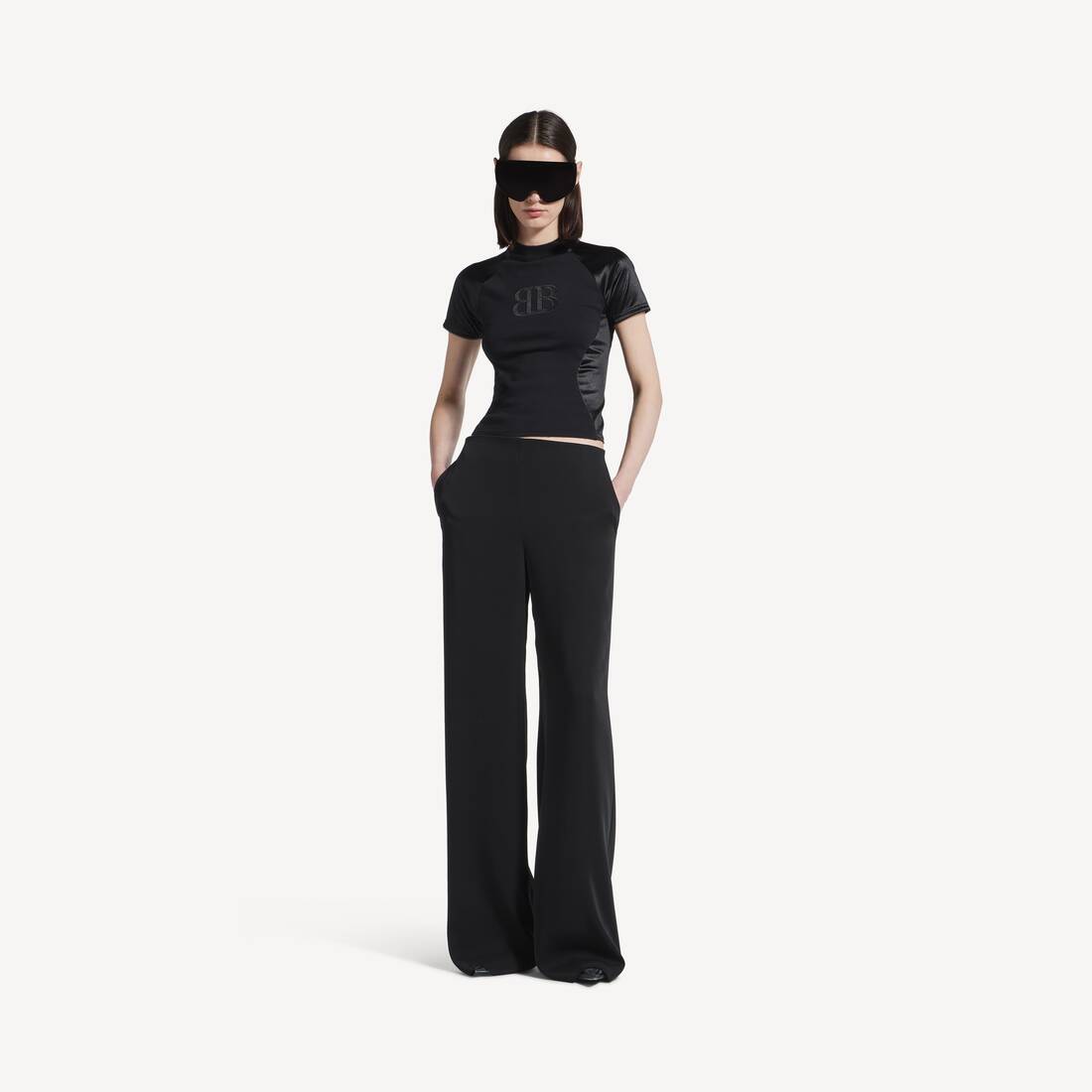 Women's Nano Bb Fitted Top in Black
