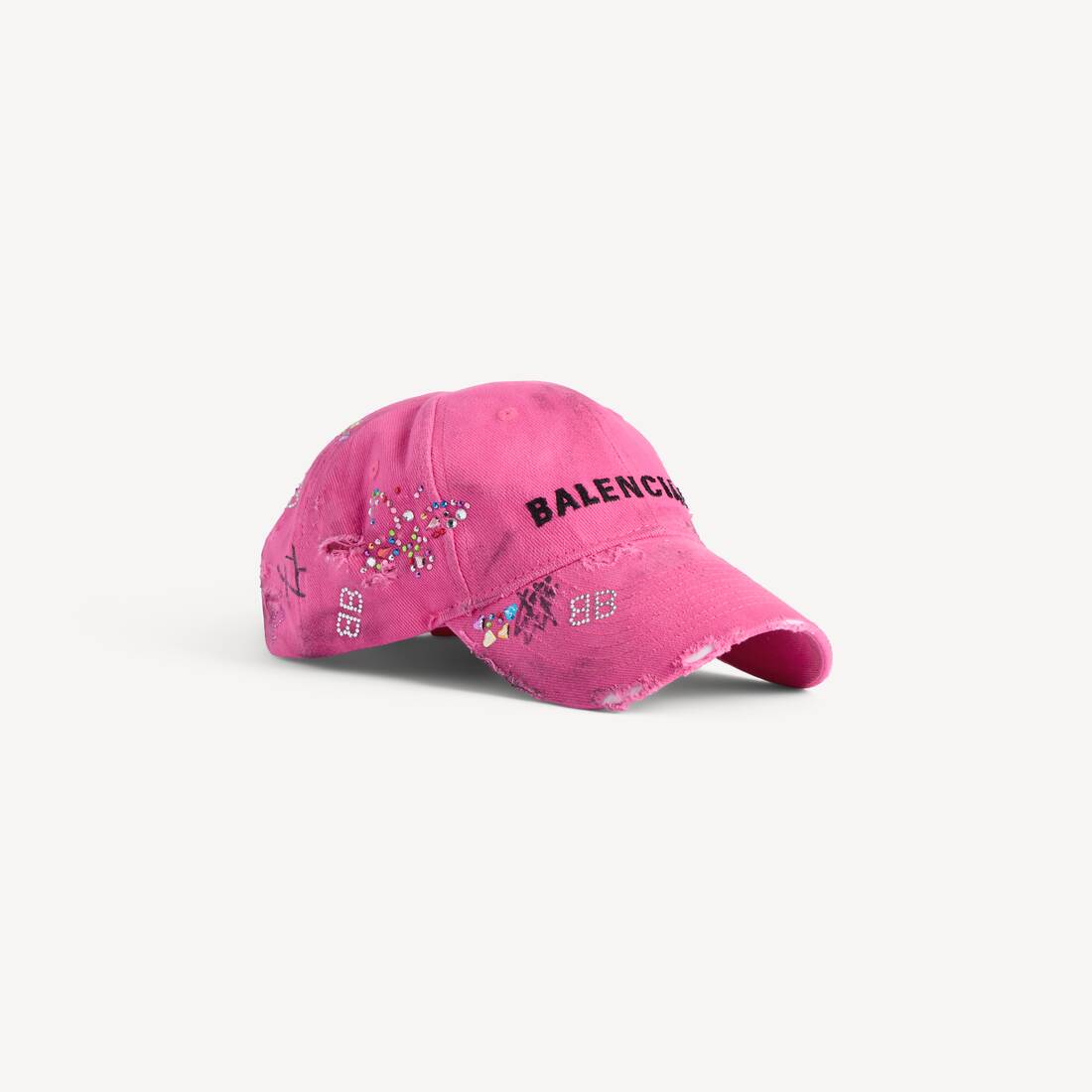 Men's Upcycled Cap in Pink