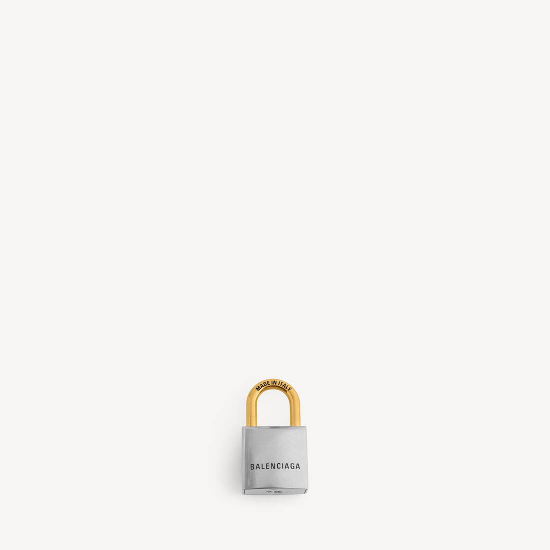 Women's Charm/keychain Bb Padlock in Silver/gold