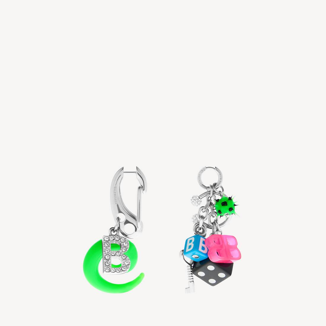 Women's Pigalle Collector Earring in Silver/multicolor