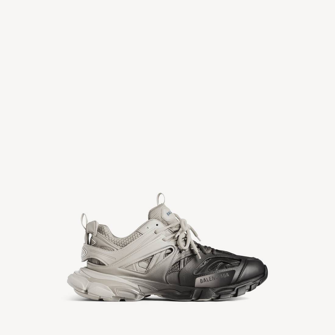 Men's Track Gradient Sneaker in Black/beige