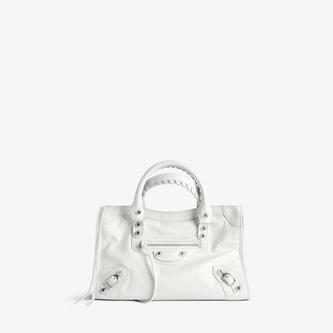 Le City Bag Small in Optic White