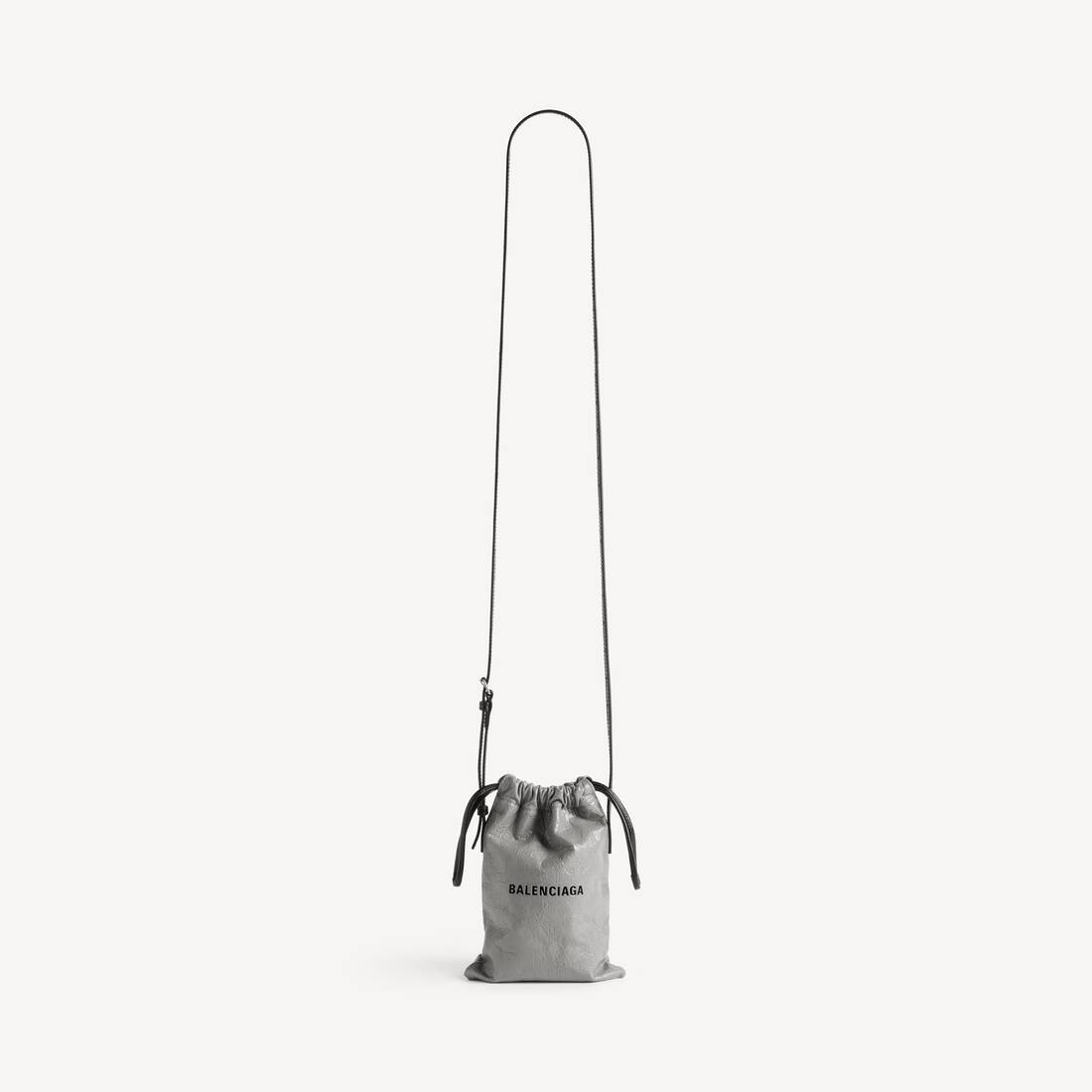 Men's Shopper Phone Holder in Balenciaga Grey