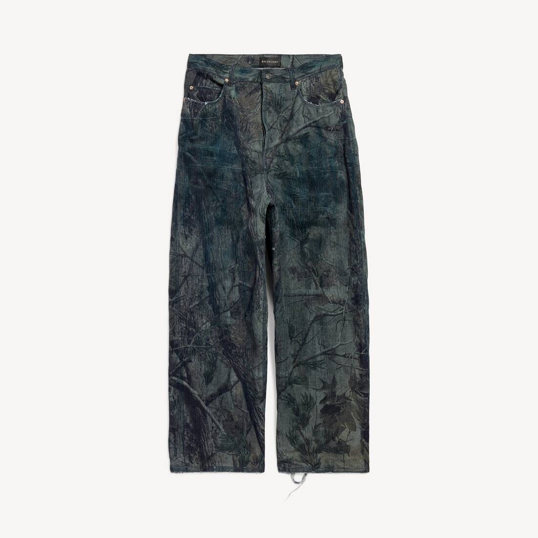 Men's Baggy Pants in Brown