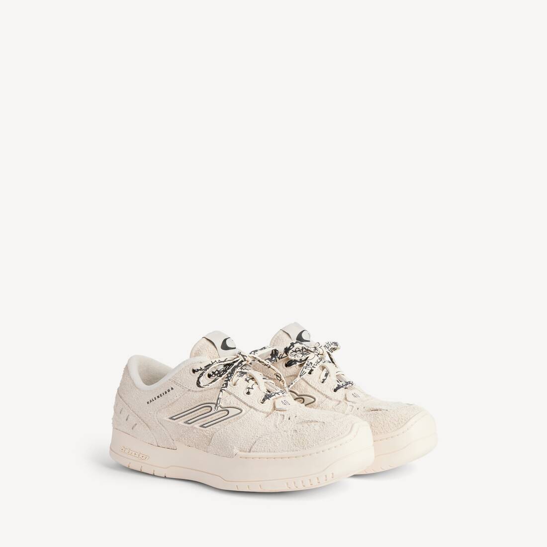 Women's Hamptons Suede Platform Sneaker in Beige/black