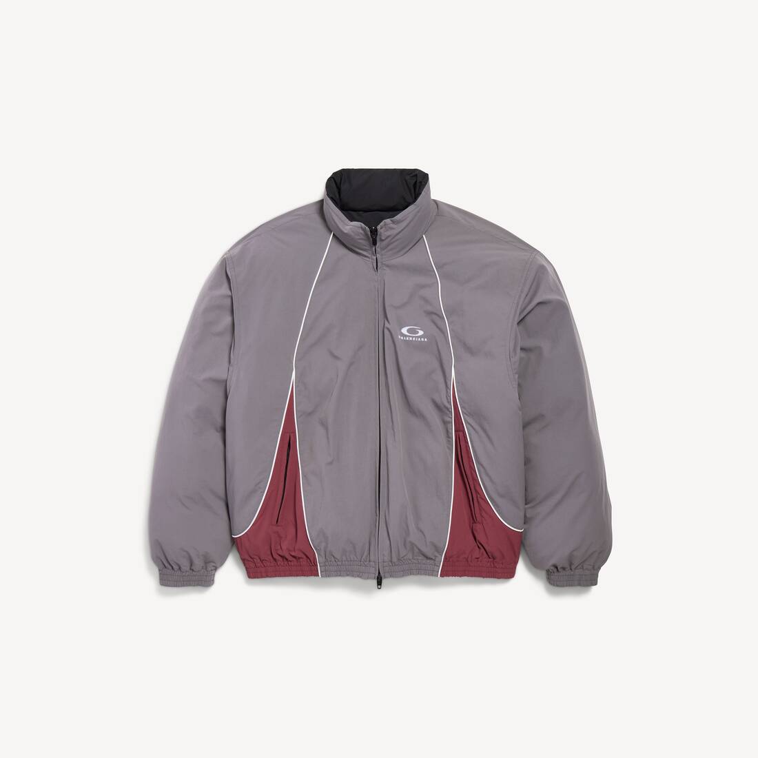 Men's Reversible Tracksuit Jacket in Smoky Purple