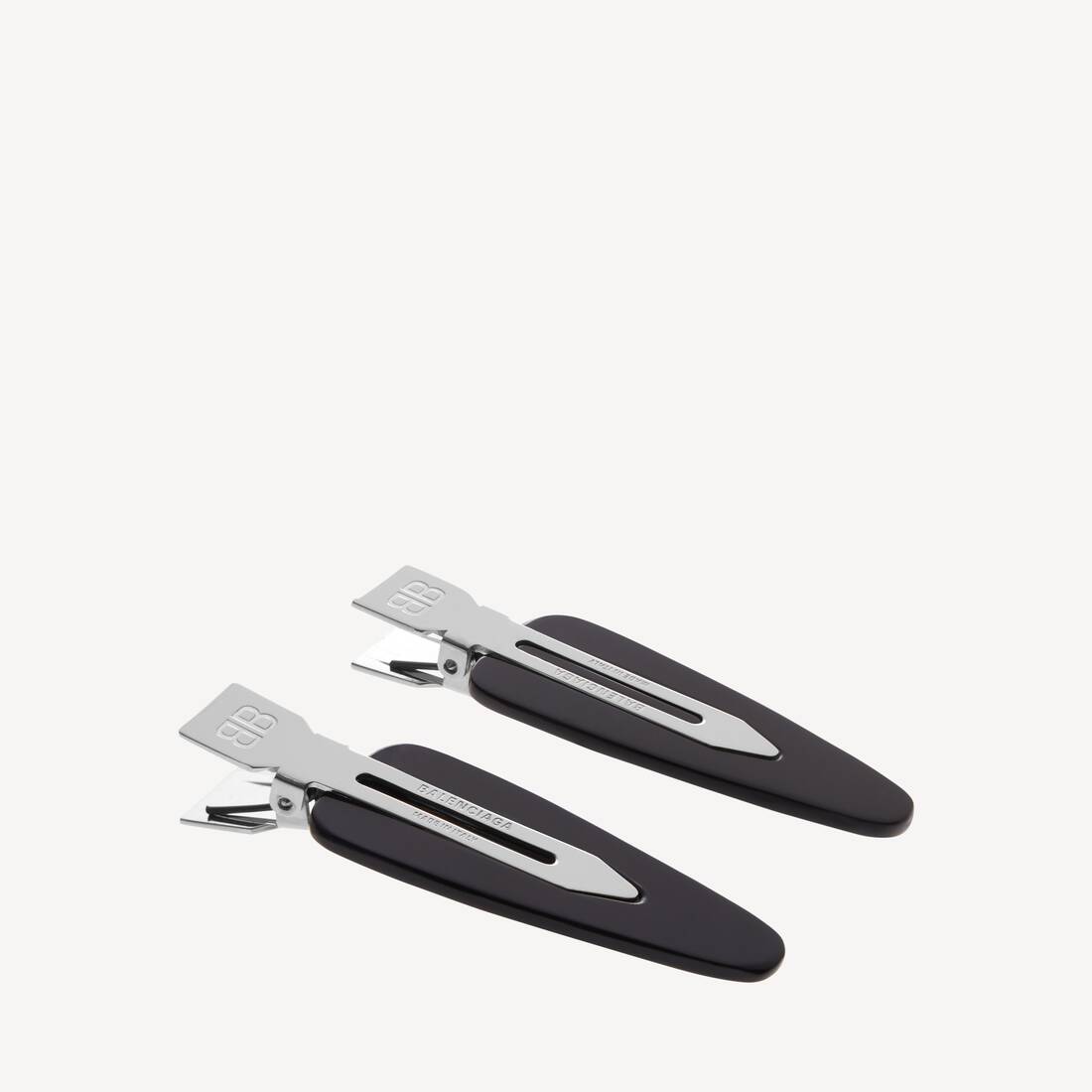 Women's Salon Bb Clip Set 2 in Silver/black