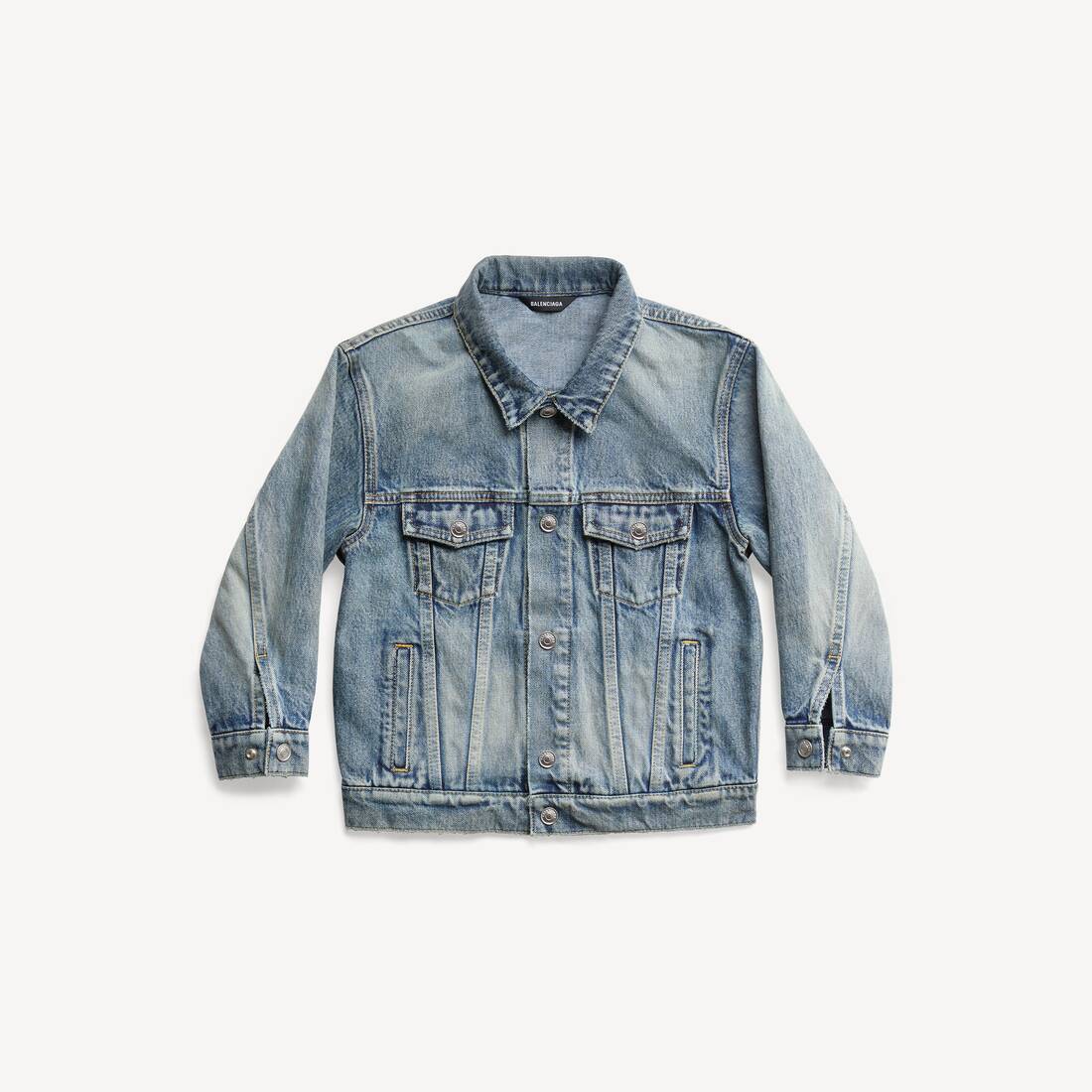 Kids - Political Campaign Oversized Jacket in Light Blue
