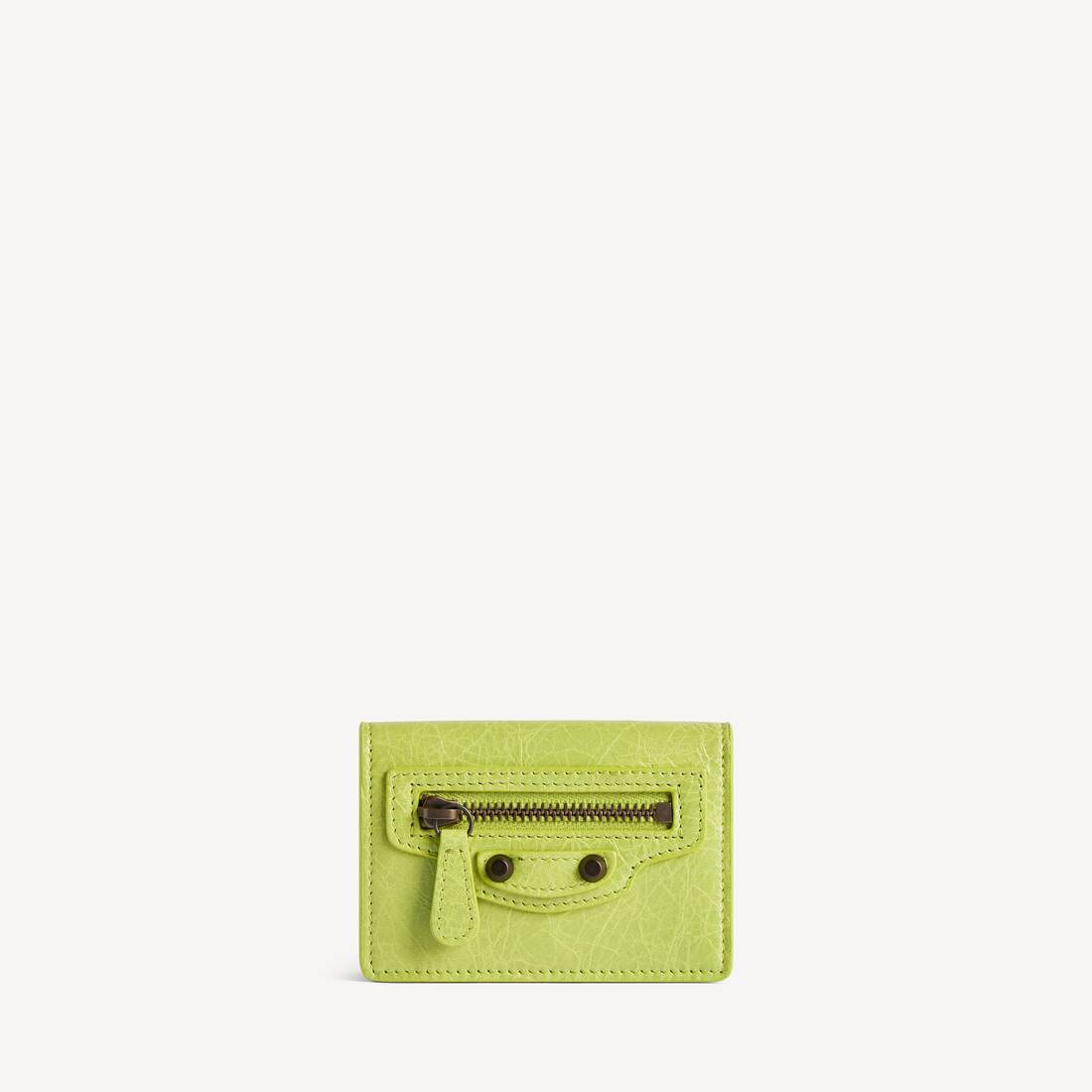 Women's Le City Mini Wallet in Pistache