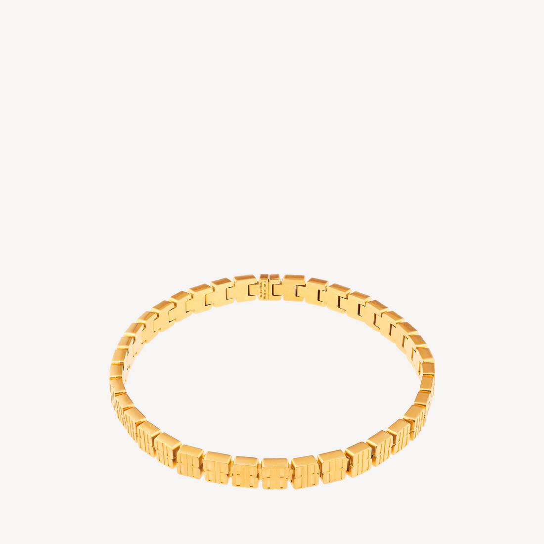 Women's Nano Mini Link Choker in Shiny Gold