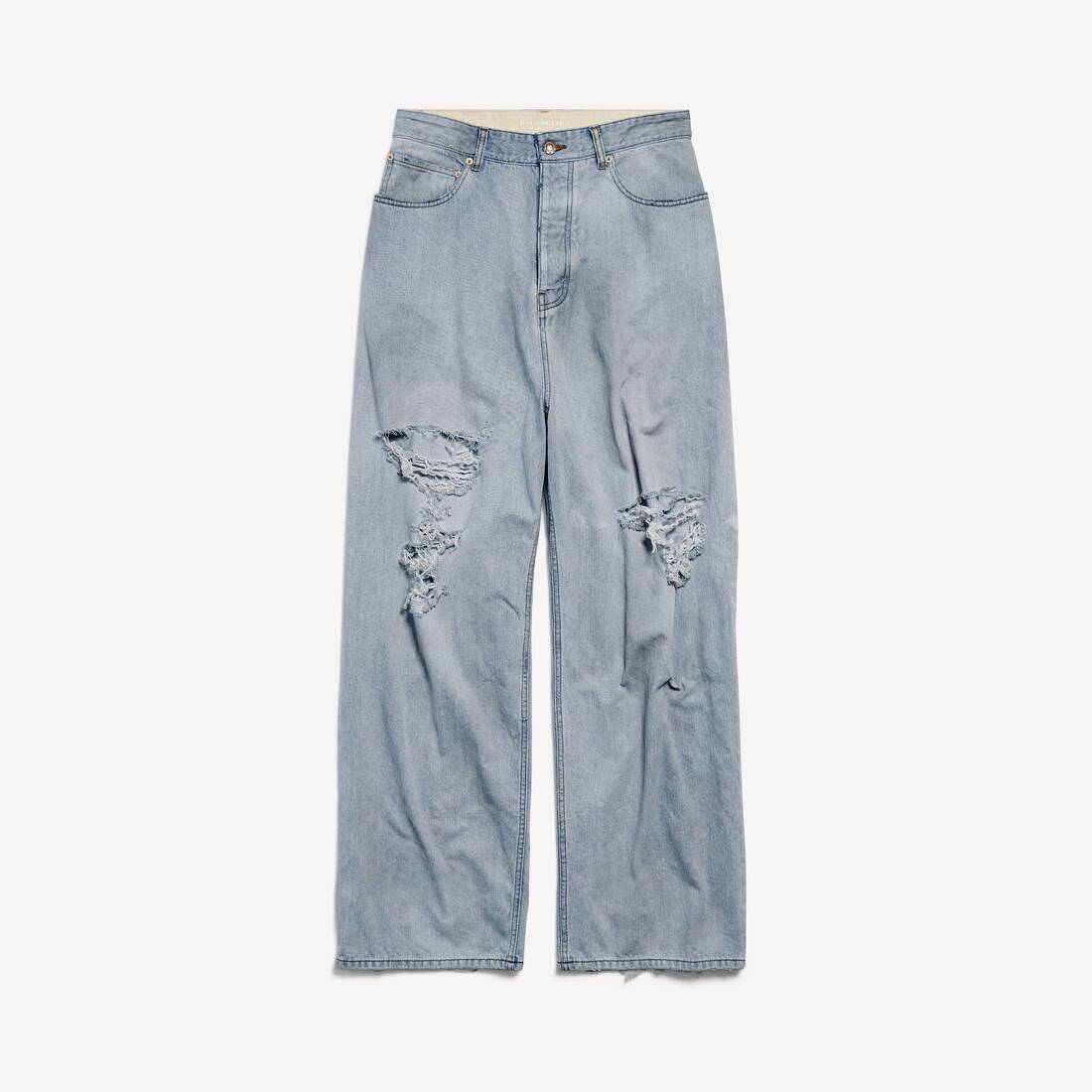 Women's Baggy Pants in Light Blue
