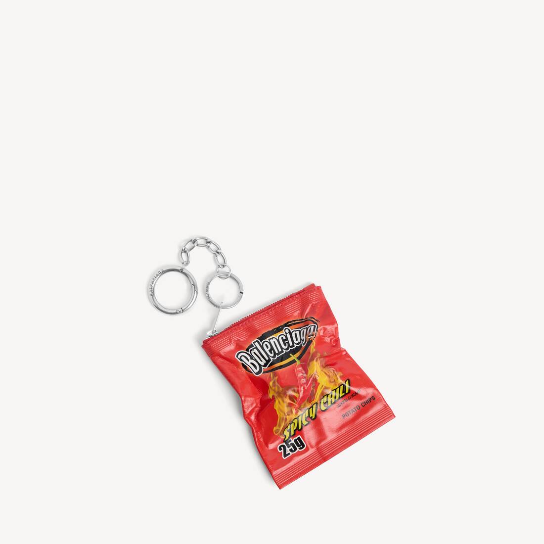 Charm/keychain Chips in Red
