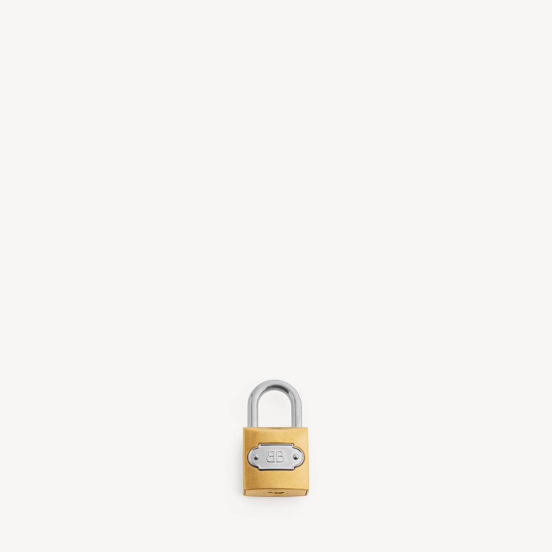 Women's Charm/keychain Bb Padlock in Gold/silver