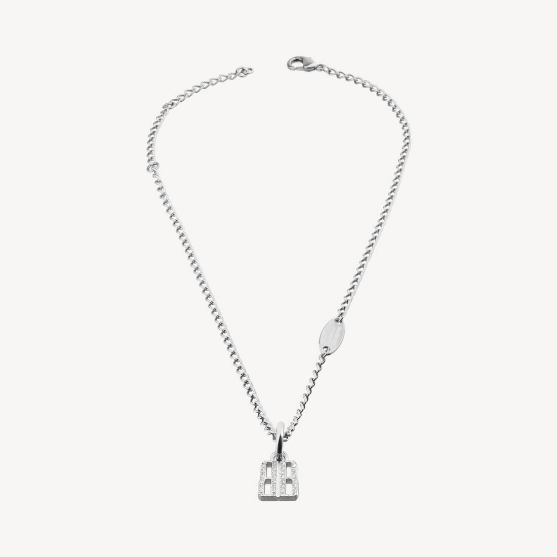 Women's Nano Thin Necklace in Silver