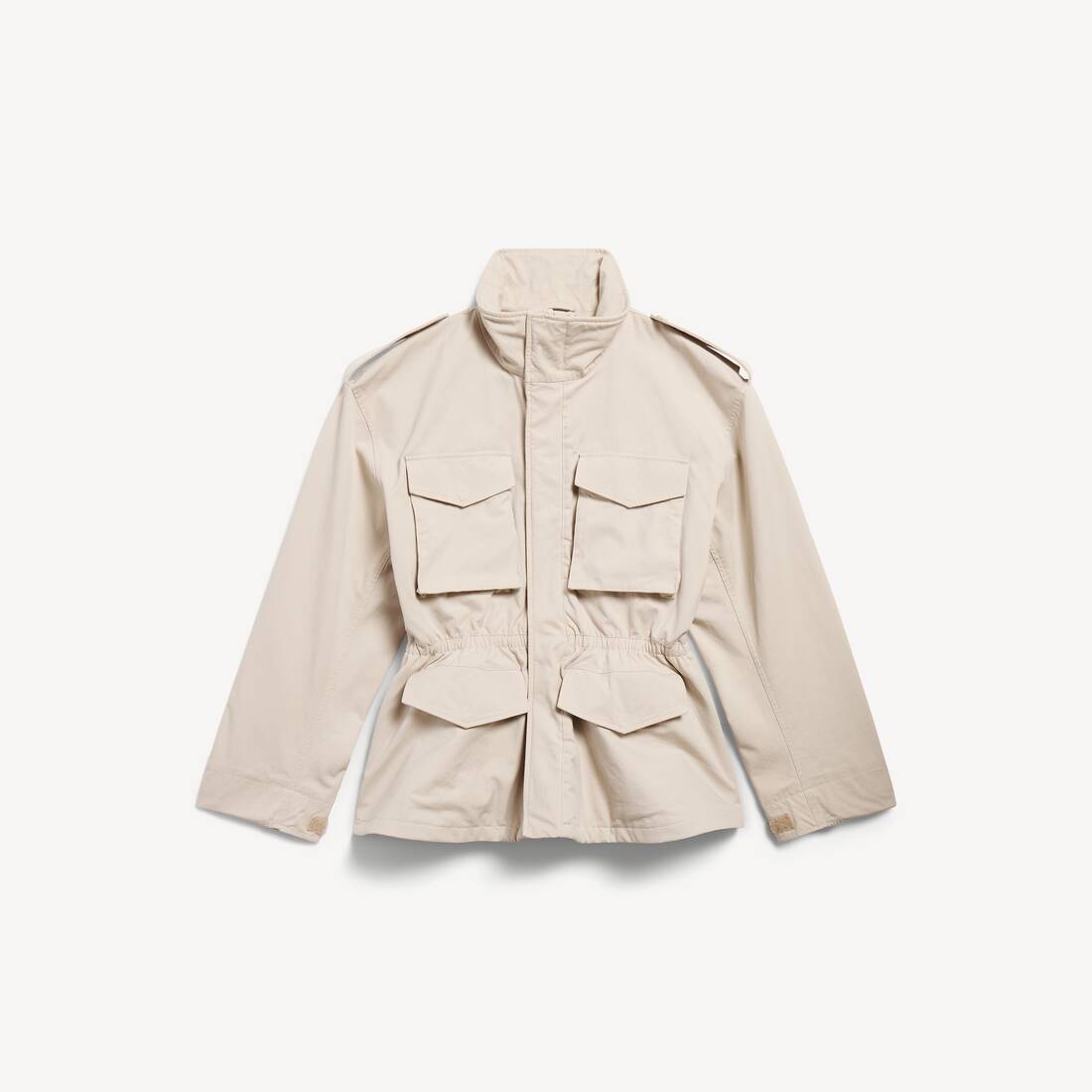 Women's Hourglass Parka in Light Beige