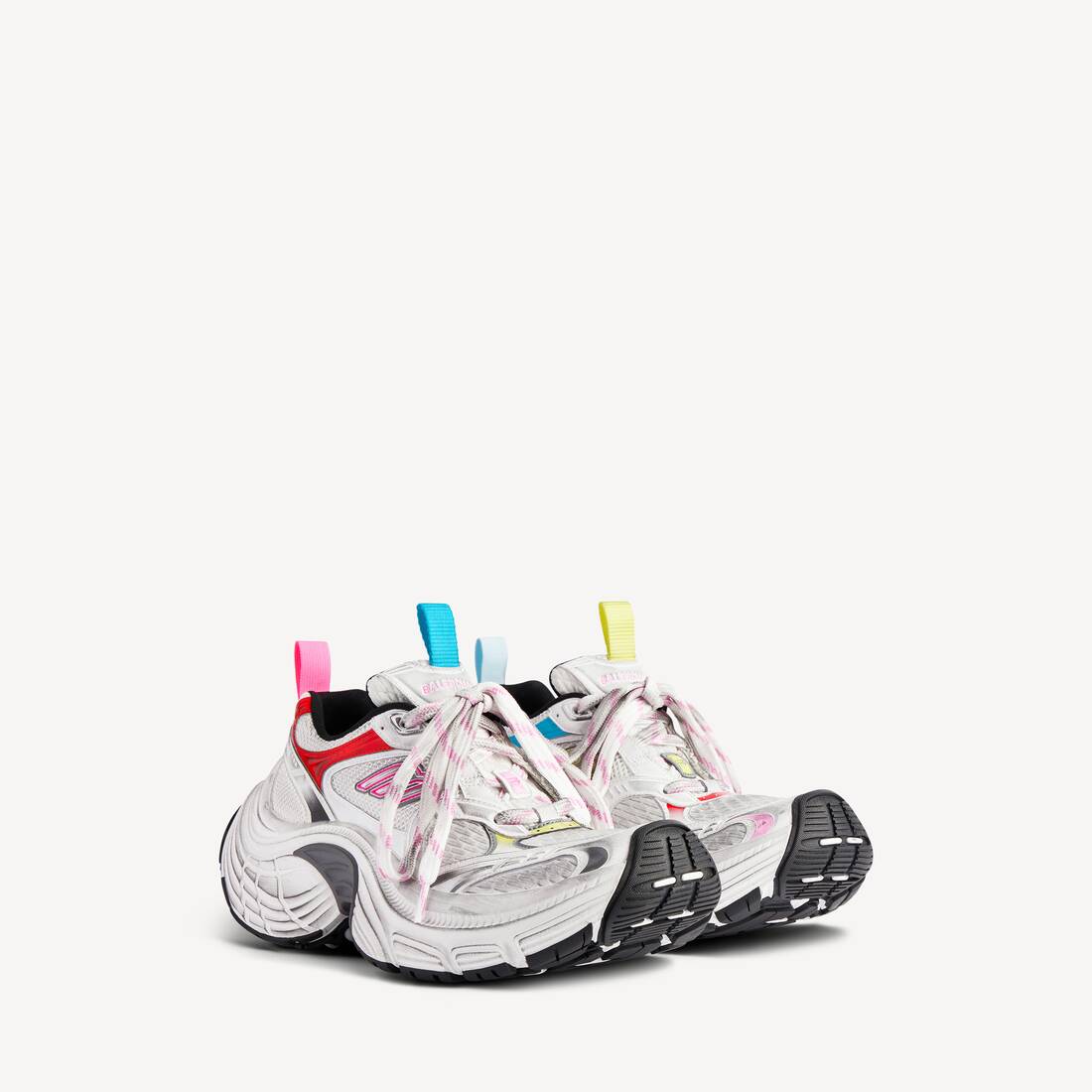Women's 6xl Sneaker in White/pink/multicolored/black