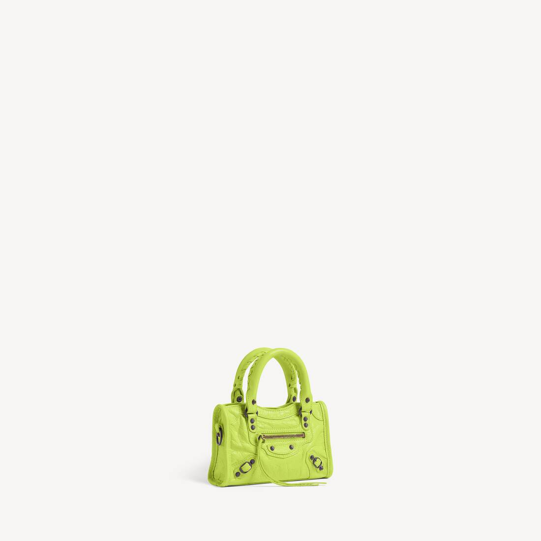 Women's Le City Bag Nano in Granny Green