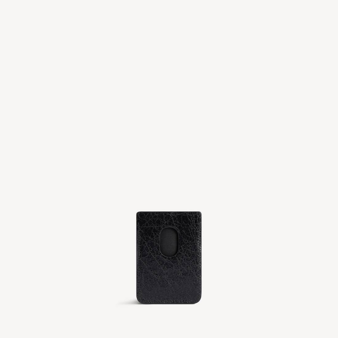 Men's Monaco Magnet Card Holder in Black