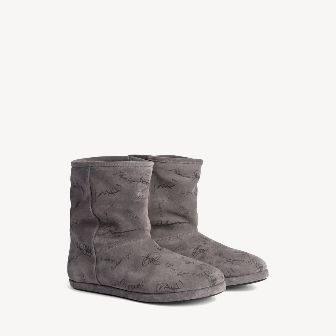 Men's Alaska Soft Bootie in Grey