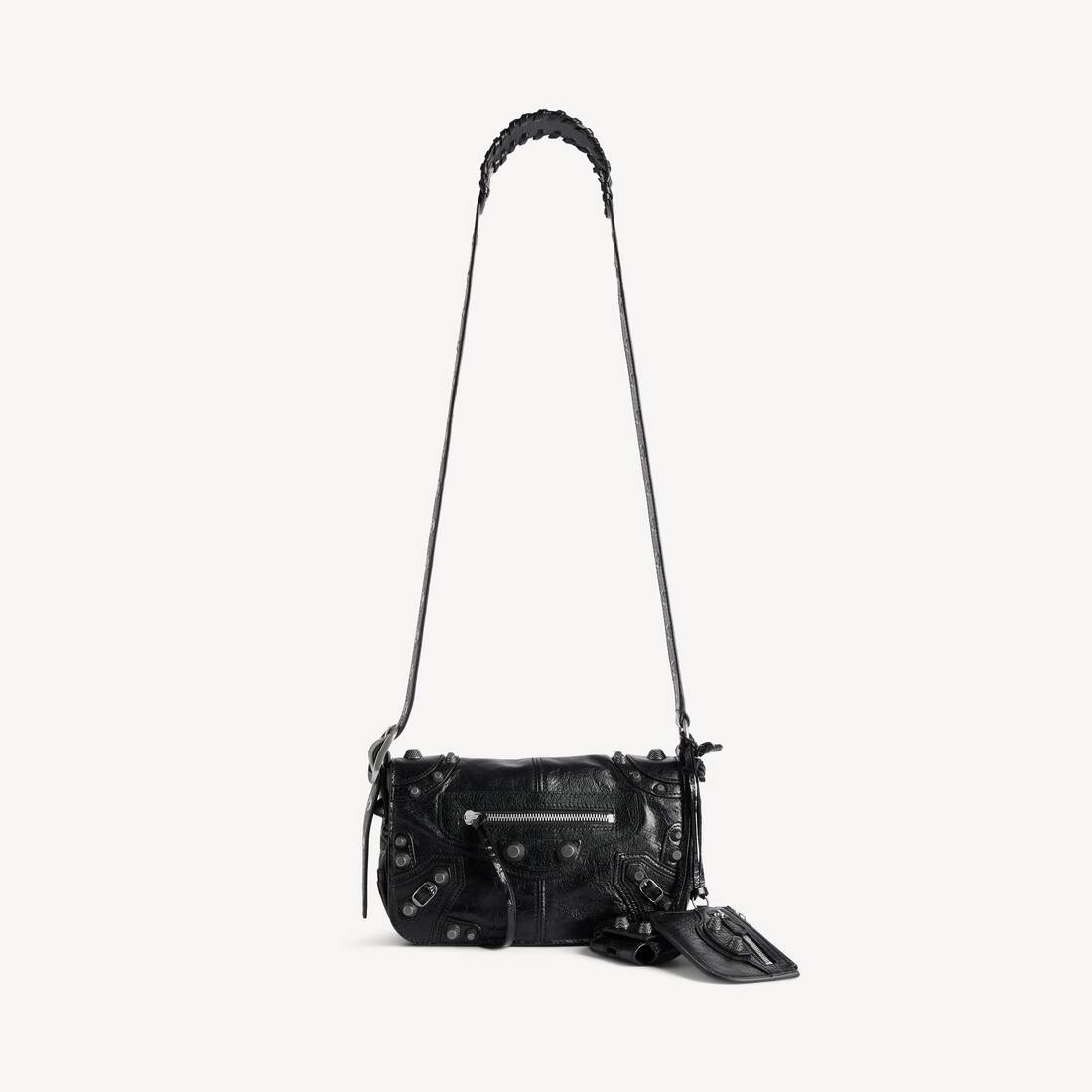 Men's Le Cagole Flap Bag Xs in Black