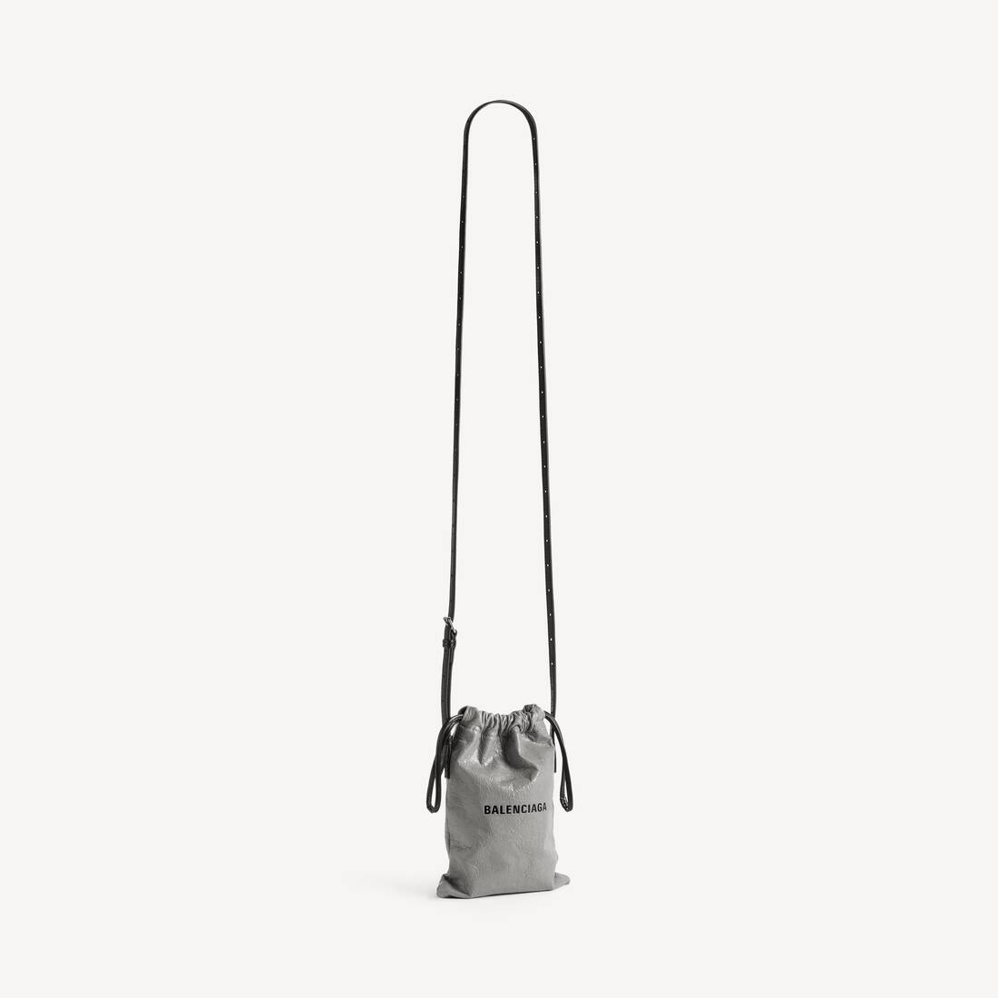 Men's Shopper Phone Holder in Balenciaga Grey