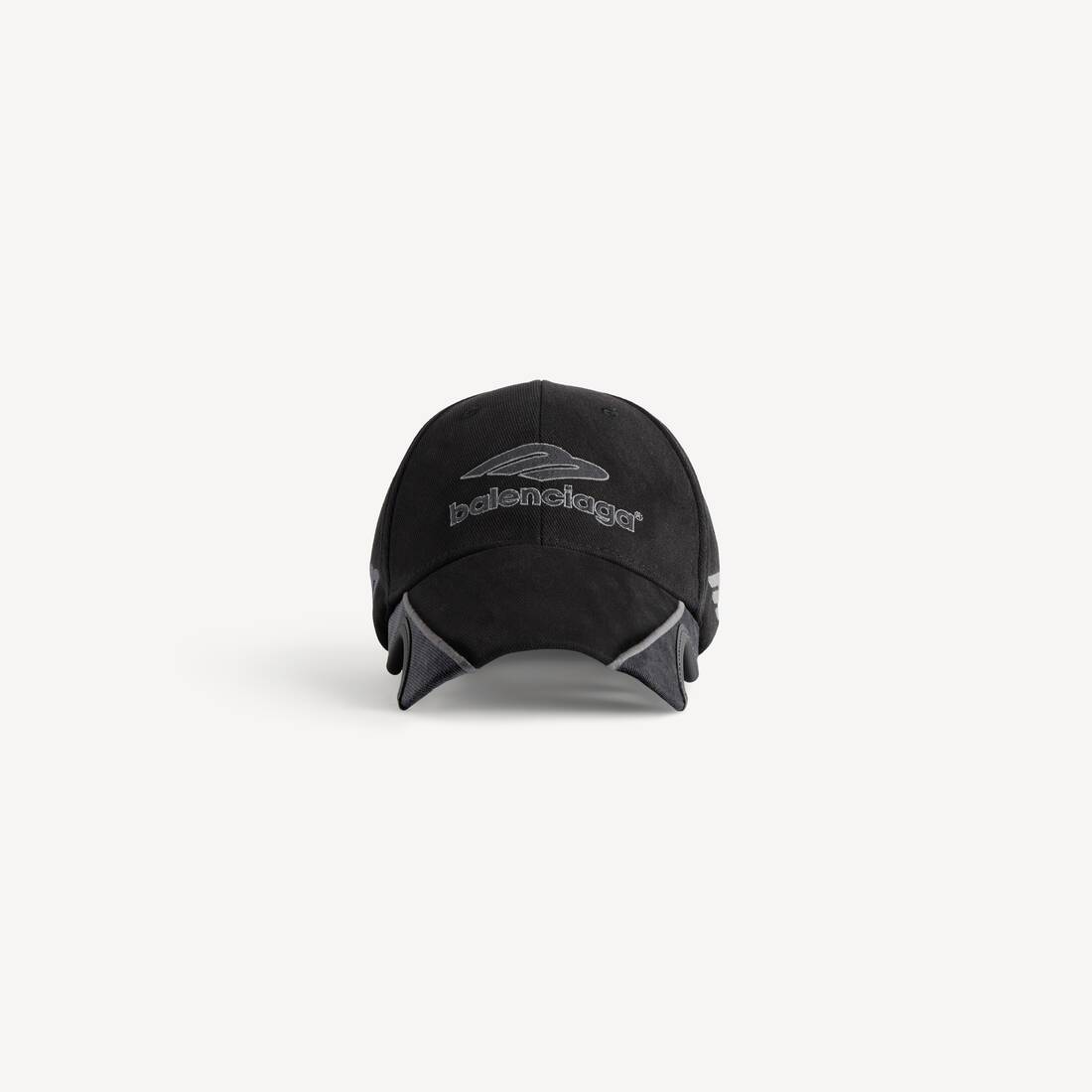 Men's 3b Football Cap in Black/grey