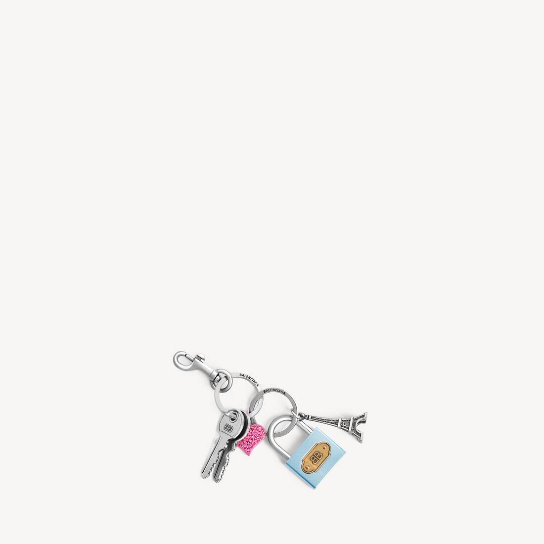 Women's Charm/keychain Padlock in Multicolored