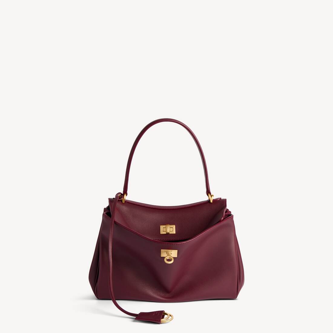 Women's Rodeo Handbag Small in Dark Burgundy