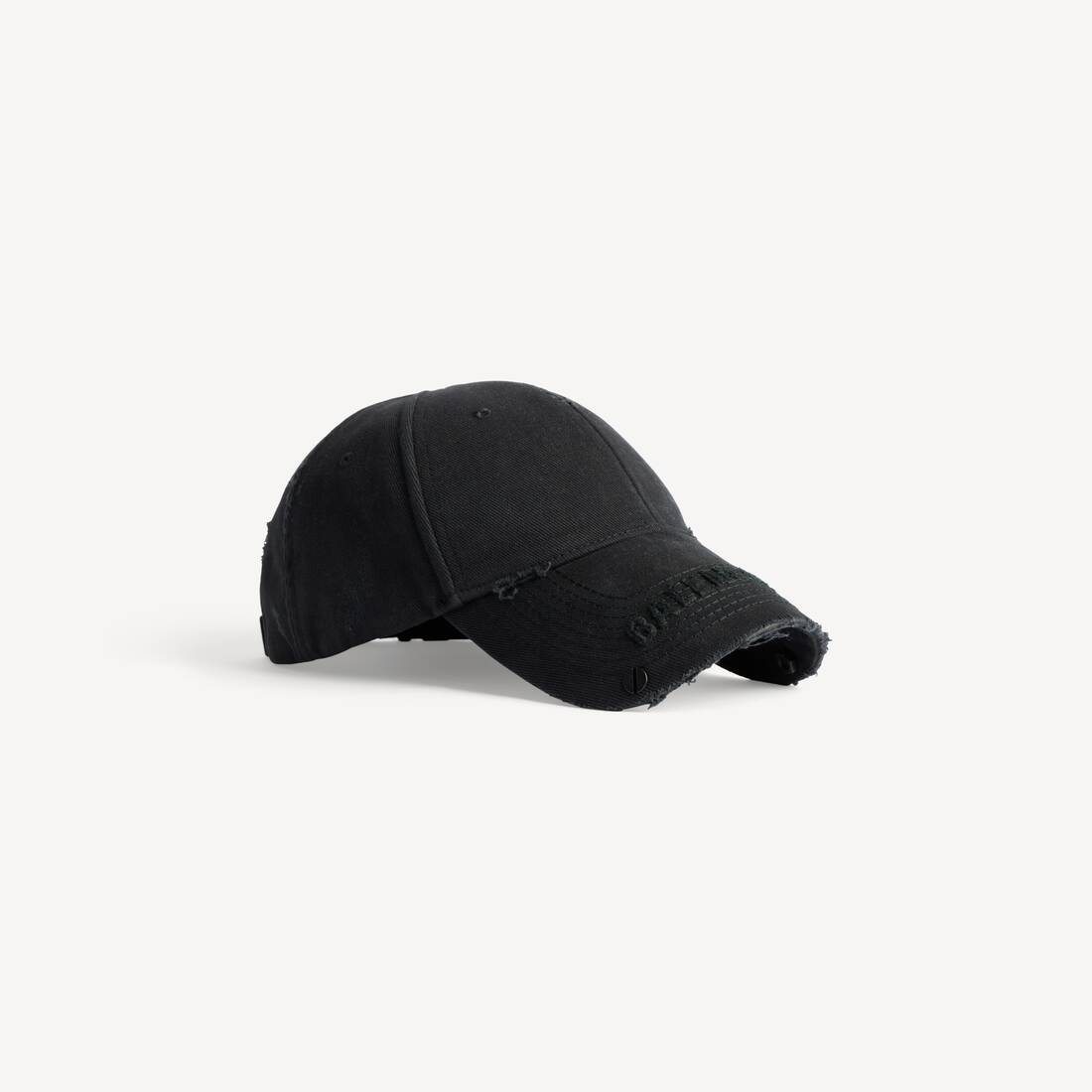 Women's Studded Cap in Black