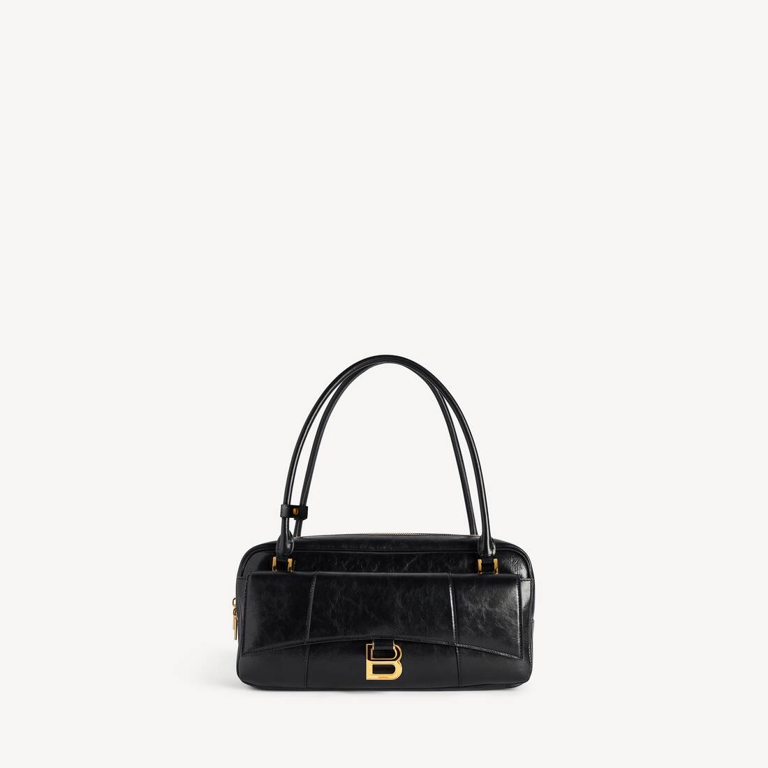 Women's Hourglass Flat Bowling Bag in Black