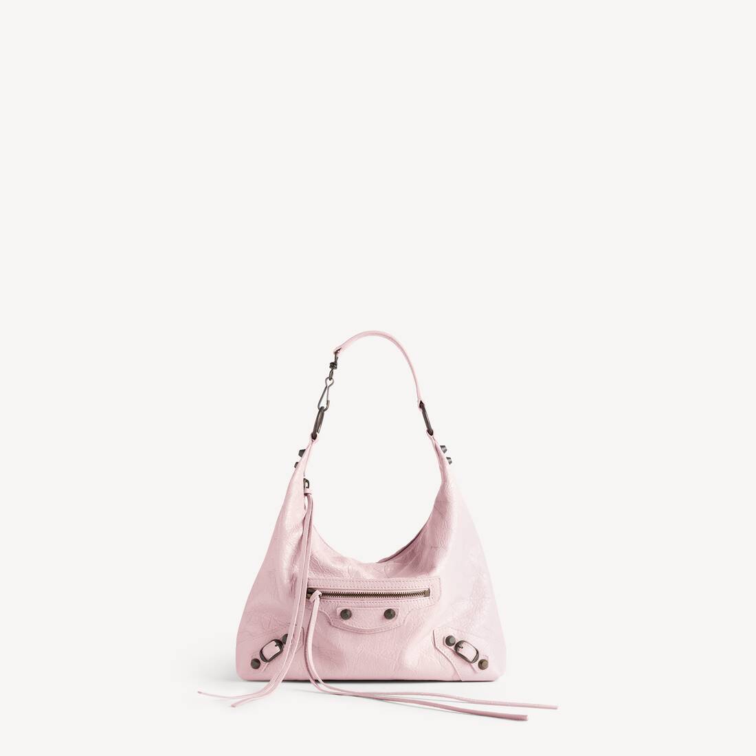 Women's Le City Hobo Bag Small in Petal Pink