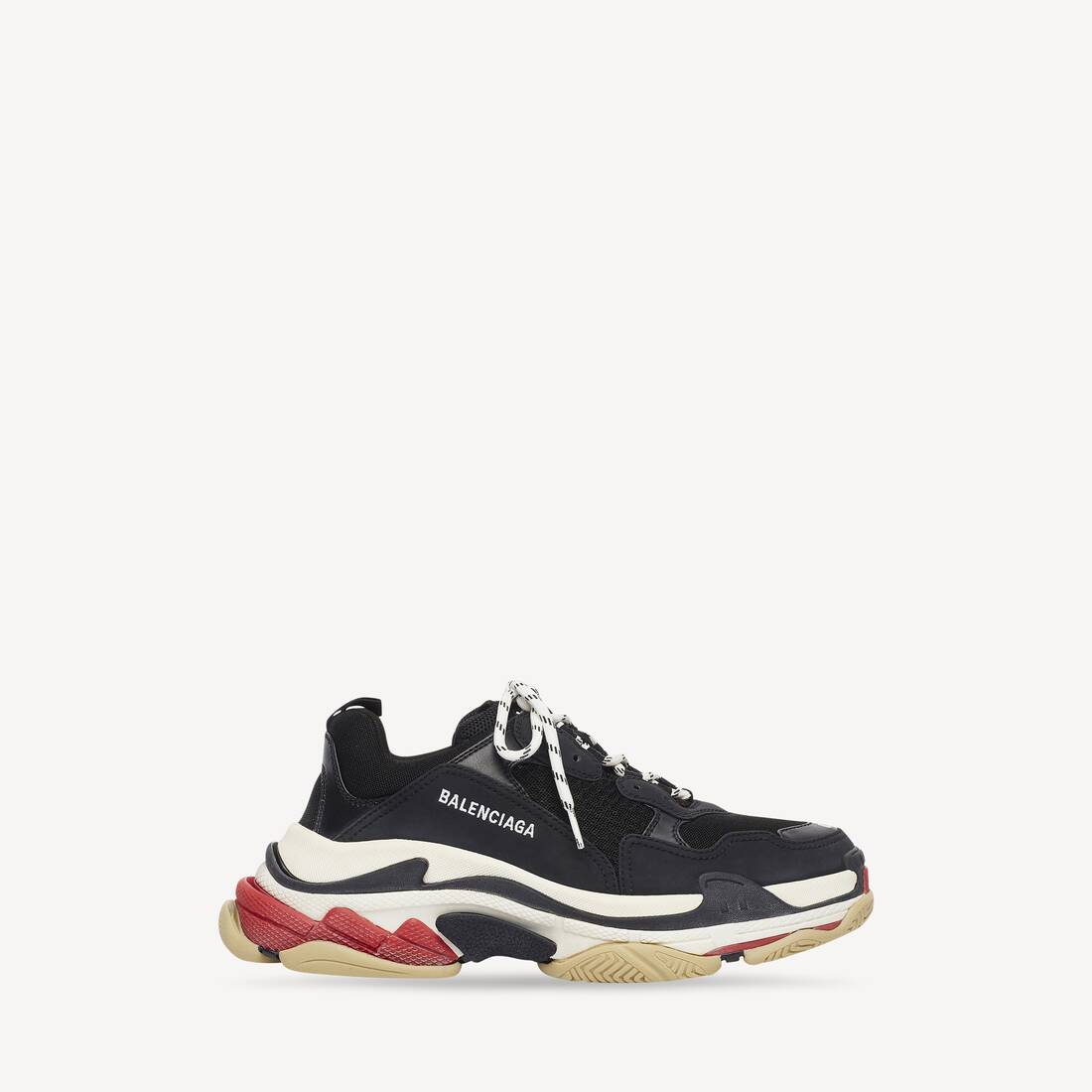 Men's Triple S Sneaker in Black