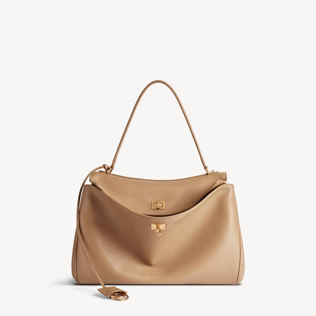Women's Rodeo Handbag Medium in Latte