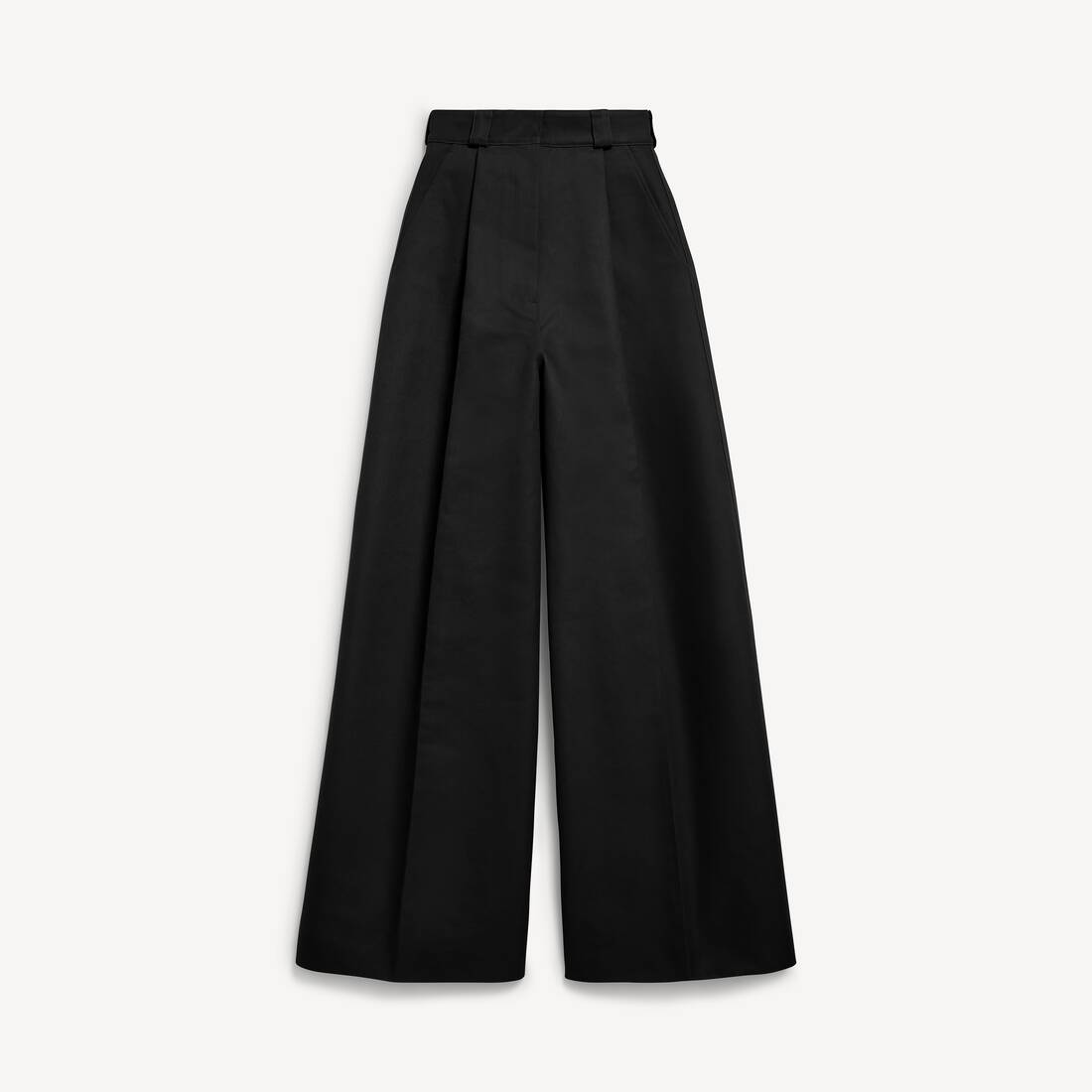 Women's High-waist Pants in Black