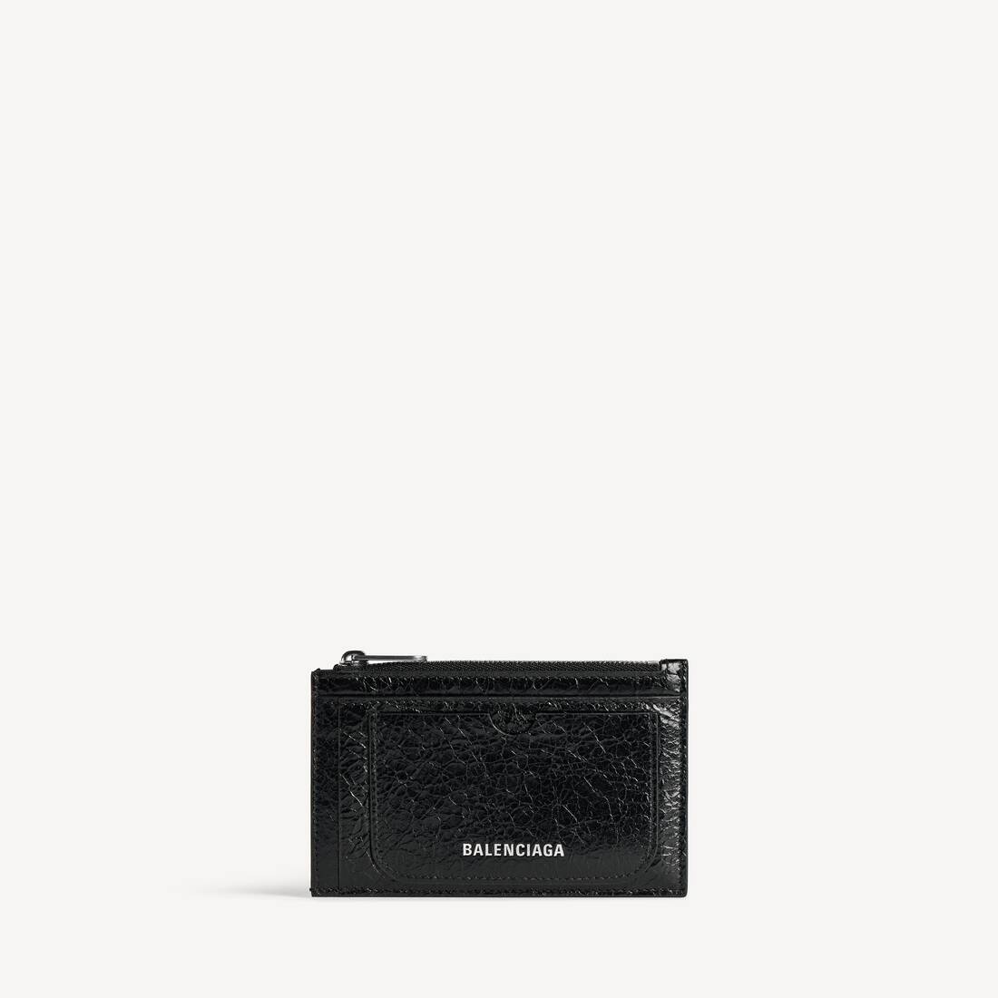 Men's Superbusy Long Coin And Card Holder in Black